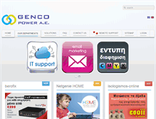Tablet Screenshot of genco.gr