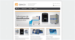 Desktop Screenshot of genco.com.ec