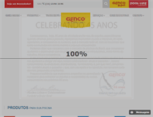 Tablet Screenshot of genco.com.br
